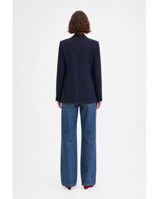 Filippa K Blue Delilah Cool Wool Blazer