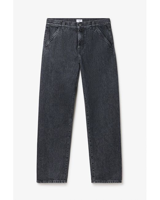 Filippa K Black Denim Work Jeans for men