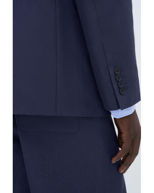 Filippa K Blue Patch Pocket Blazer for men