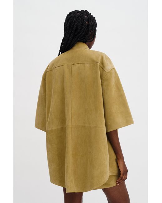 Filippa K Multicolor Suede Shirt Jacket