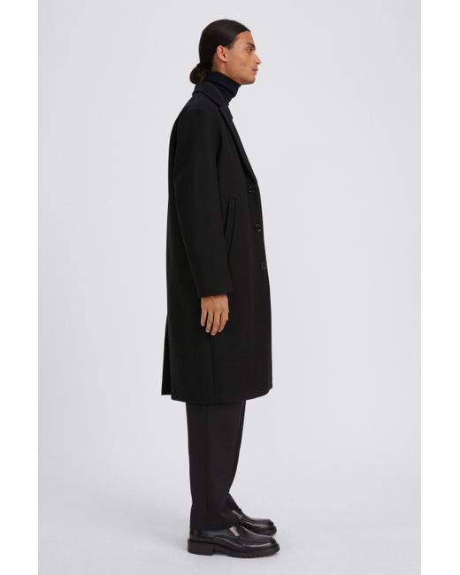 Filippa K Felt London Coat in Black for Men - Lyst