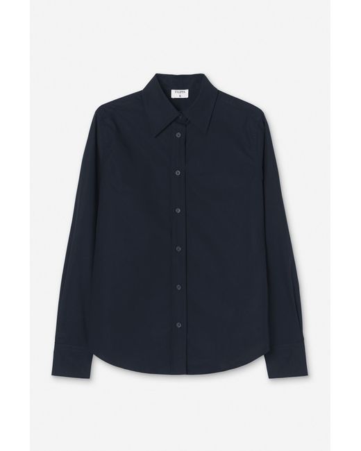 Filippa K Blue Classic Poplin Shirt