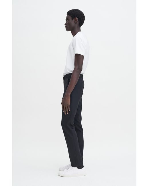 Filippa K Black Liam Wool Trousers for men
