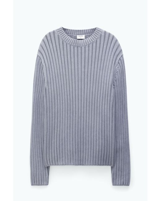 Filippa K Blue Rib Sweater for men