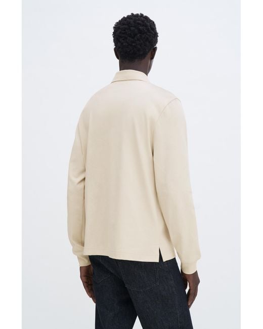 Filippa K Natural Heavy Cotton Rugby Shirt for men