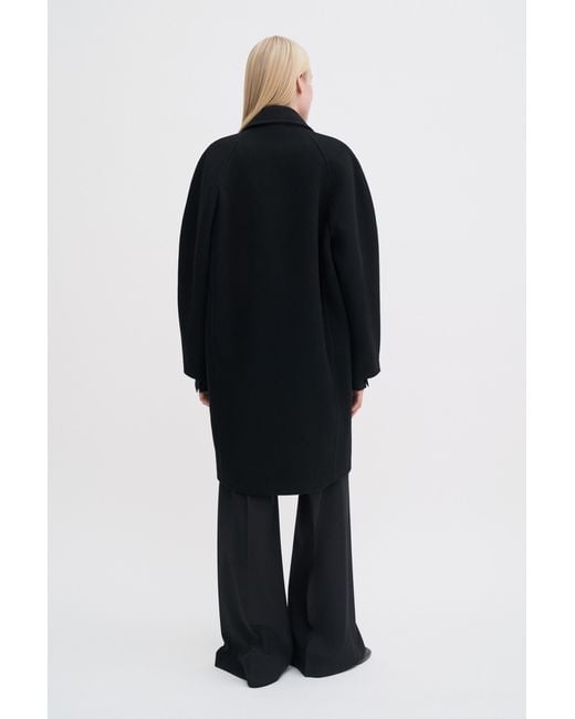 Filippa K Blue Cocoon Coat