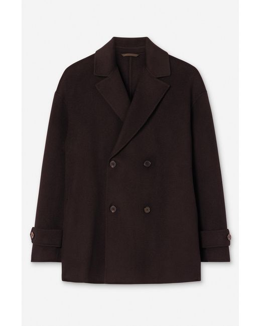 Filippa K Blue Audrey Wool Doublé Jacket