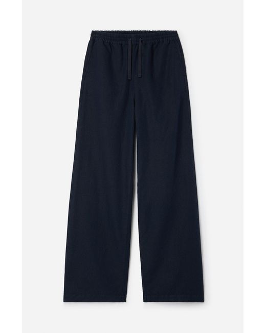 Filippa K Blue Gillian Linen Trousers