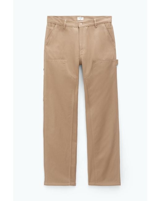 Filippa K Natural Cotton Carpenter Trousers for men