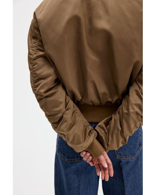 Filippa K Blue Nylon Zip Jacket