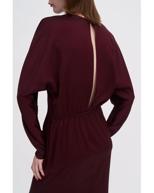 Filippa K Red Batwing Dress