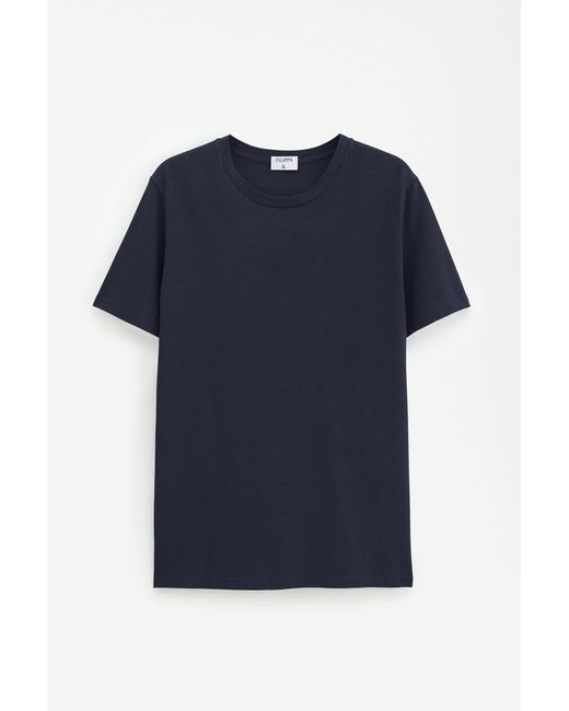 Filippa K Blue Stretch Cotton Tee for men