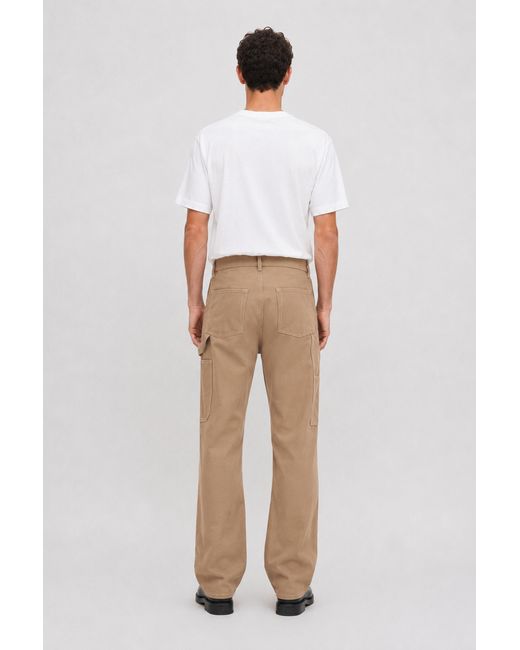 Filippa K Natural Cotton Carpenter Trousers for men