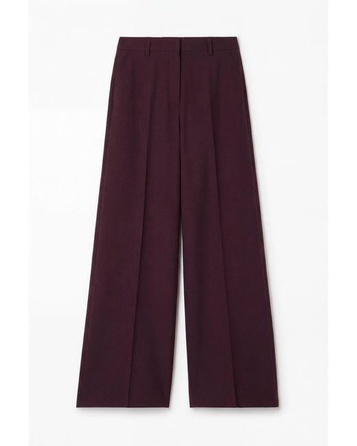 Filippa K Red Harlow Wool Trousers