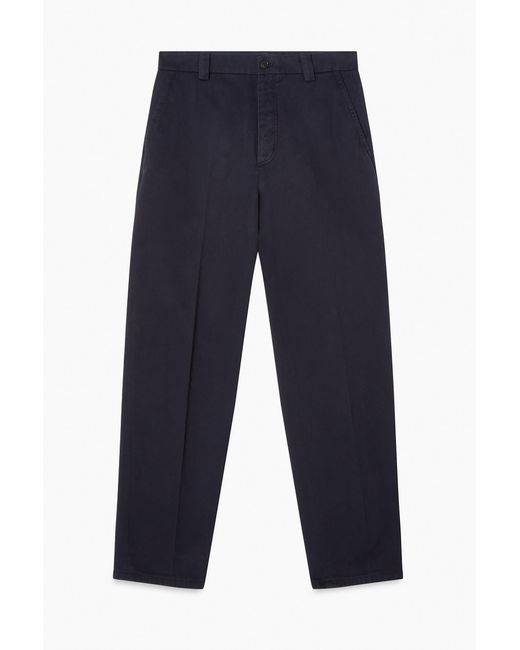 Filippa K Blue Cotton Chino Trouser for men