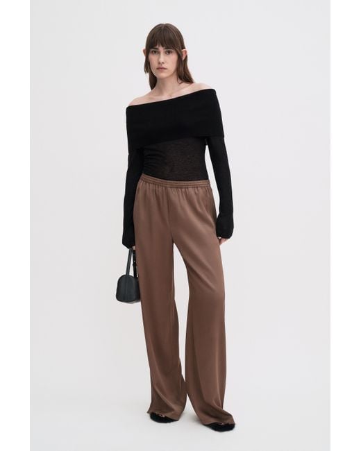Filippa K Blue Light Off Shoulder Top