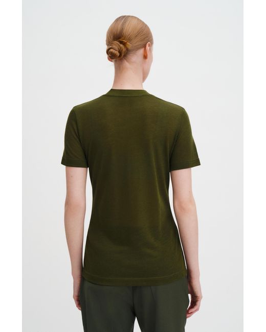 Filippa K Green Lyocell Cashmere Tee