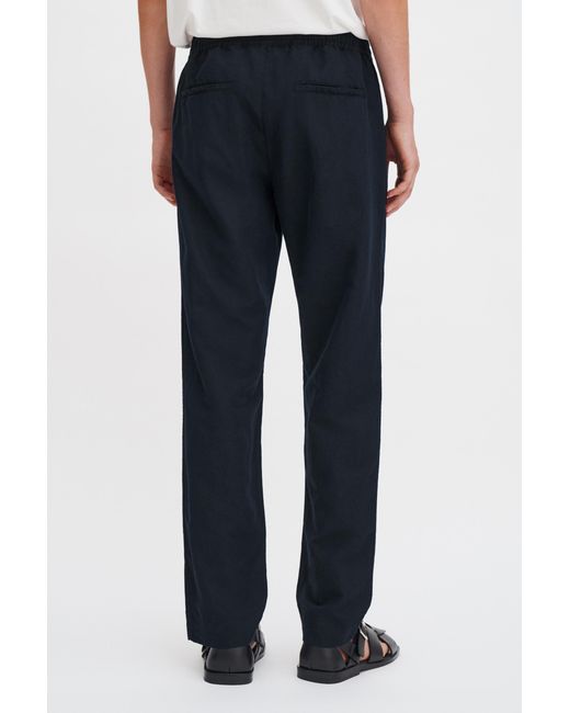 Filippa K Blue Theo Linen Trousers for men