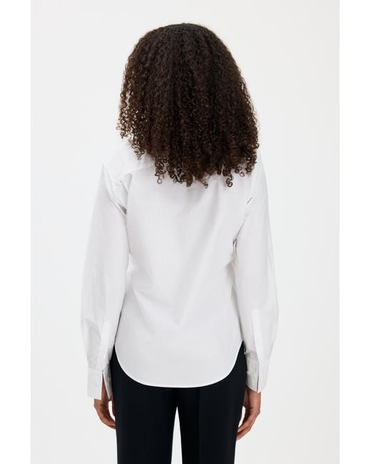 Filippa K White Classic Poplin Shirt
