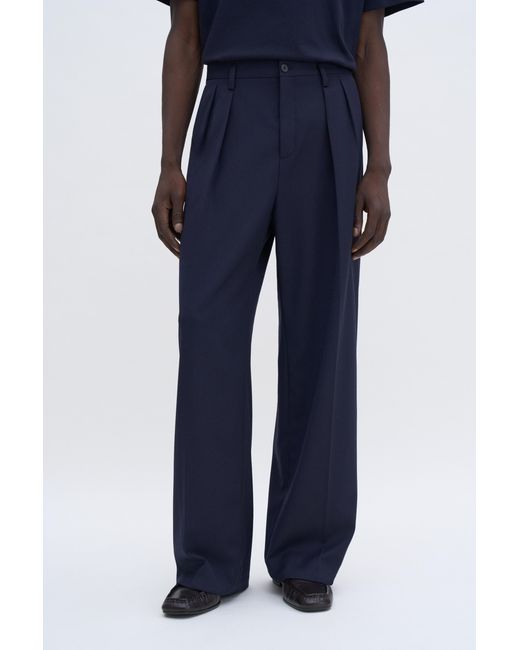 Filippa K Blue Milo Trousers for men