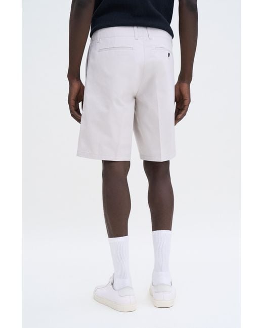 Filippa K Blue Cotton Tailored Shorts for men