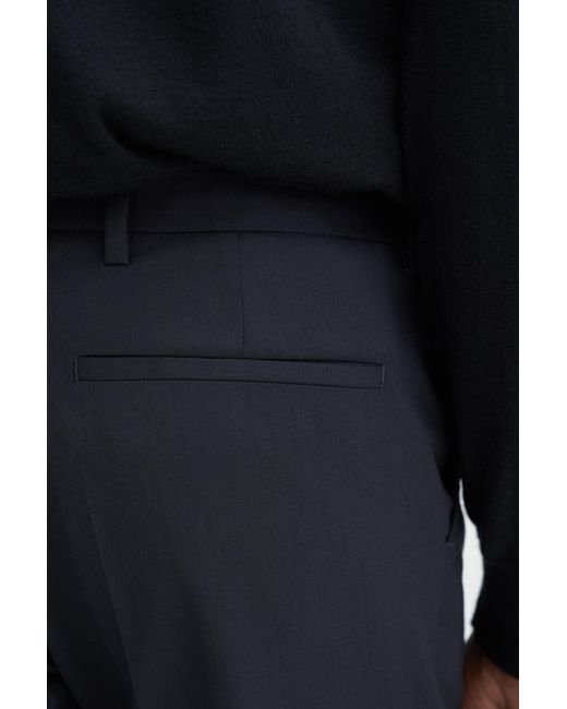 Filippa K Blue Liam Wool Trousers for men