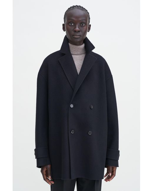 Filippa K Blue Wool Doublé Jacket