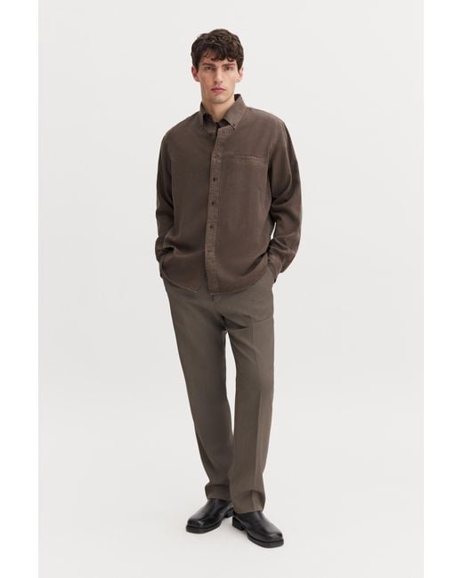 Filippa K Brown Zack Shirt for men