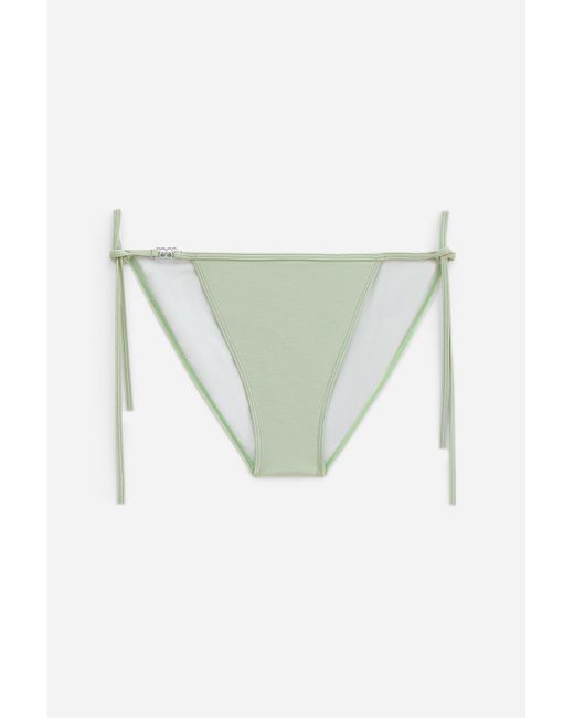 Filippa K White Tie Detail Bikini Bottom