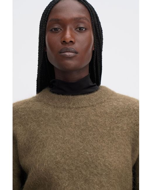 Filippa K Green Fluffy Sweater