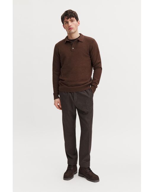 Filippa K Brown High Derby Leather Shoes for men
