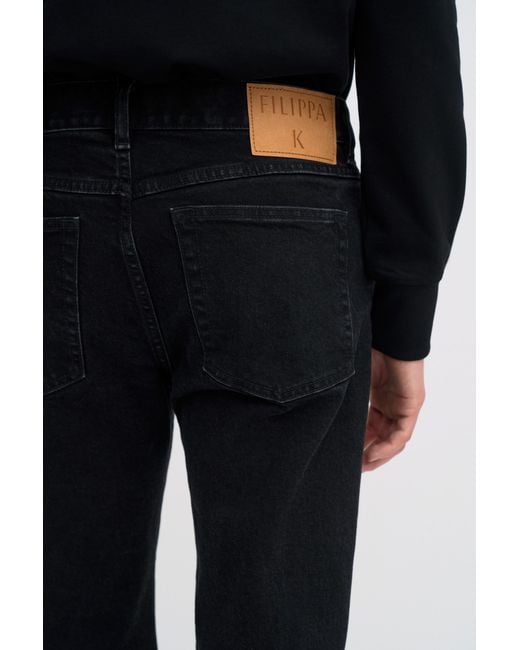 Filippa K Blue Slim Straight Jeans for men