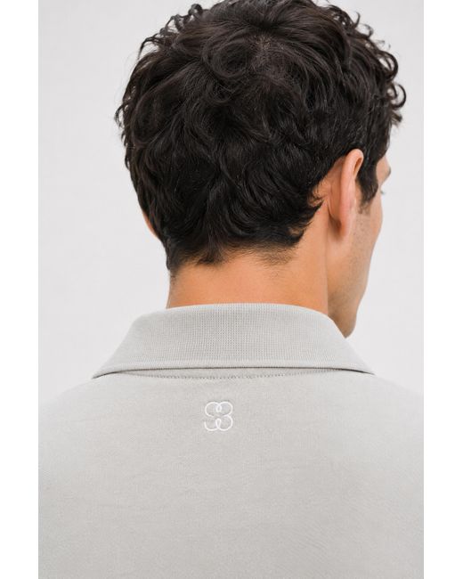 Filippa K White Boxy Polo Shirt for men