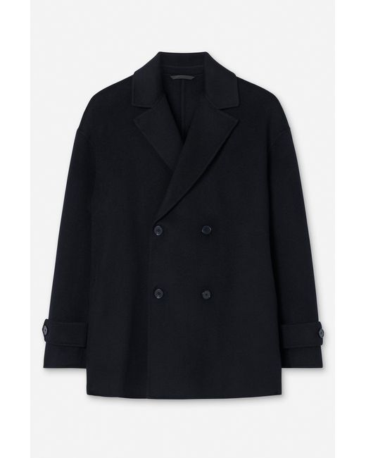 Filippa K Blue Wool Doublé Jacket