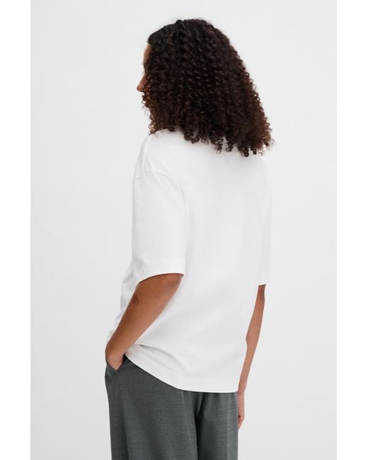 Filippa K White Oversized Cotton Tee