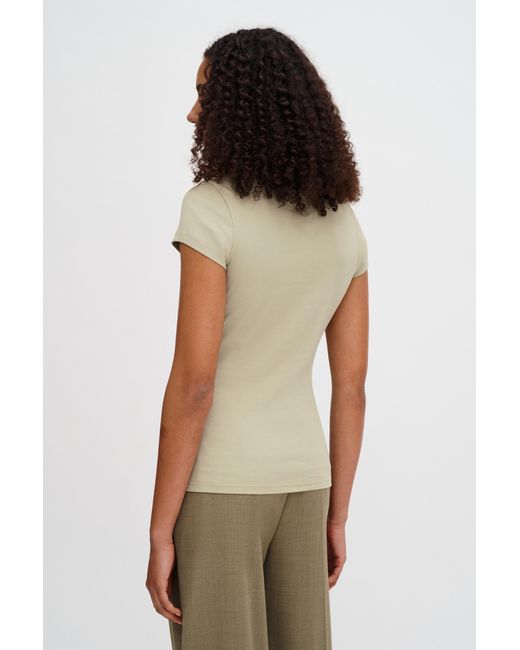 Filippa K Green Fine Rib Tee