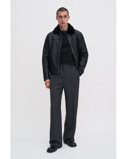 Filippa K Black Hector Trousers for men