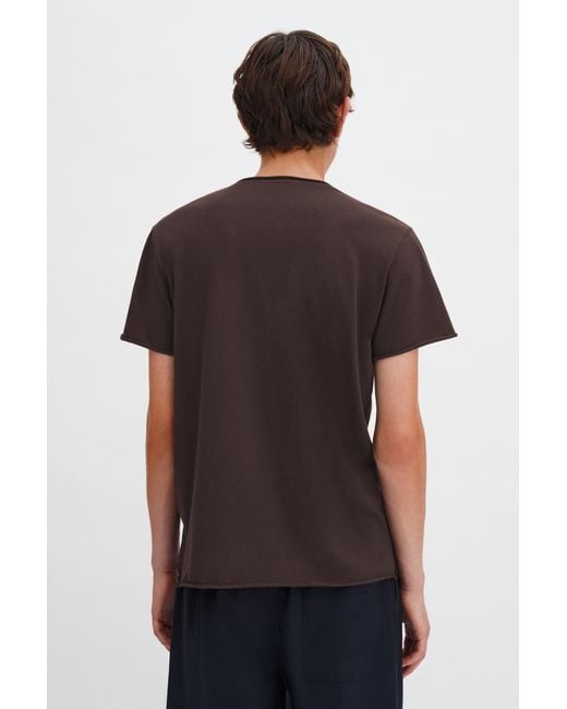 Filippa K Green Roll Neck Tee for men