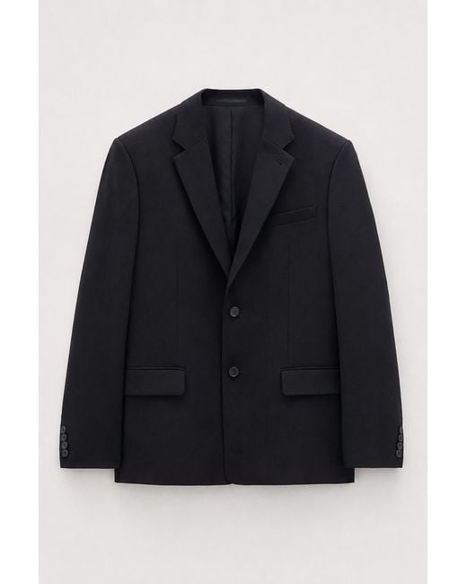 Filippa K Black Tailored Wool Blazer for men