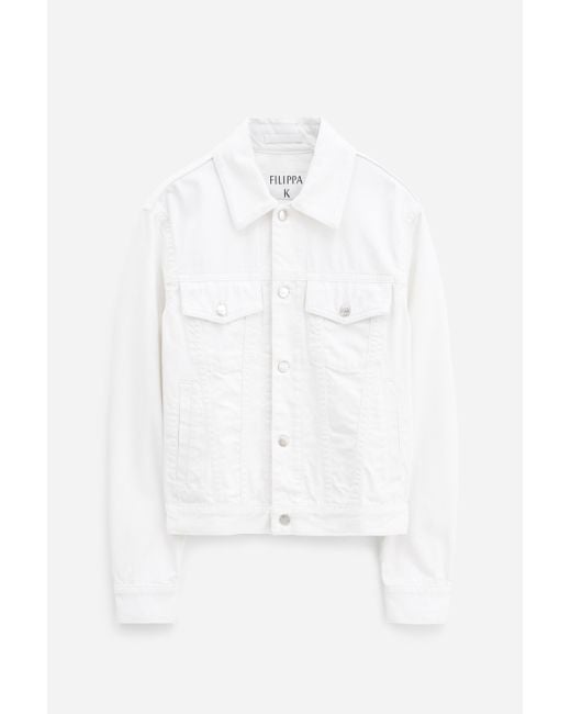 Filippa K White Classic Jean Jacket for men