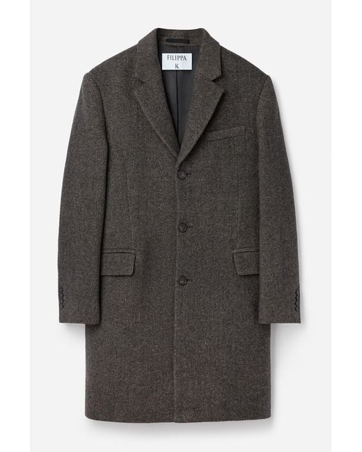 Filippa K Blue William Twill Coat for men
