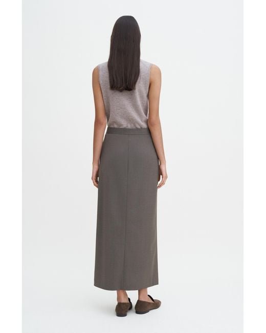 Filippa K Multicolor Long Tailored Skirt