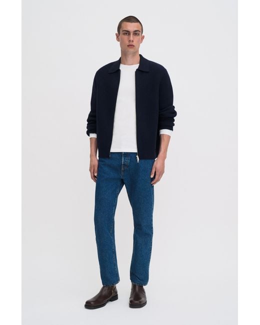 Filippa K White Regenerative Cotton Longsleeve for men