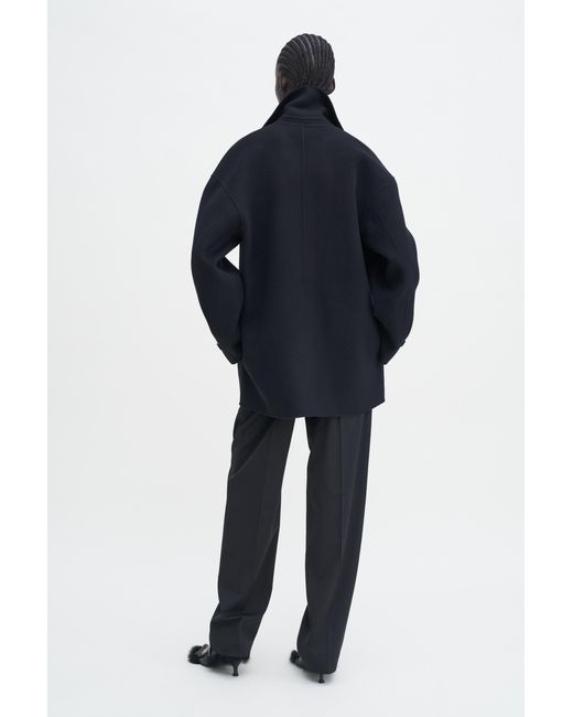 Filippa K Blue Wool Doublé Jacket