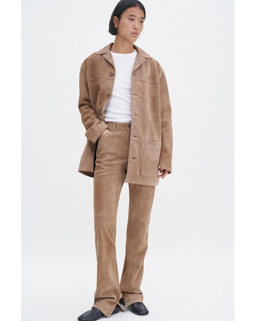 Filippa K Natural Suede Jacket