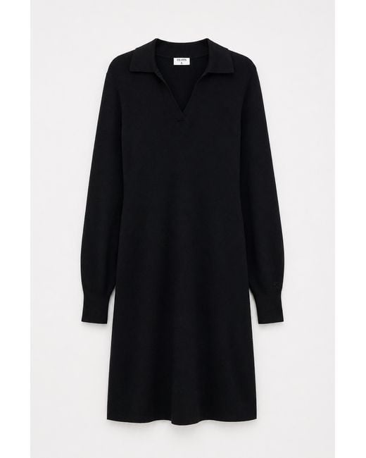 Filippa K Blue Knit Polo Dress