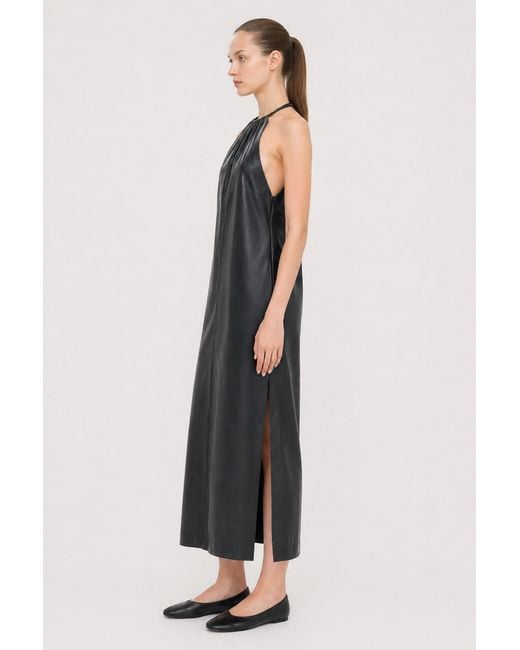Filippa K Black Leather Dress