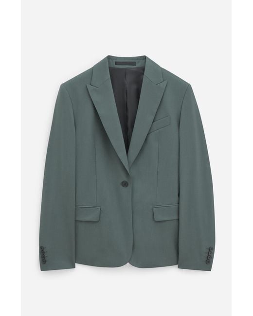 Filippa K Green Sasha Cool Wool Blazer