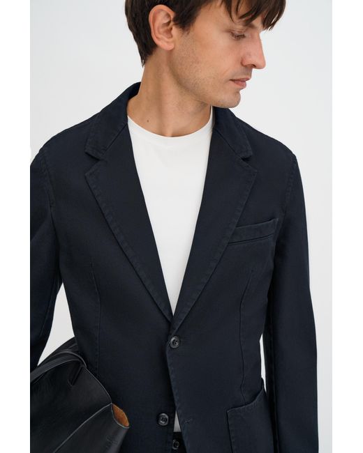 Filippa K Blue Christopher Cotton Blazer for men