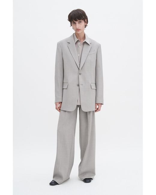 Filippa K Gray Davina Oversized Blazer
